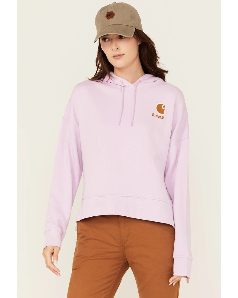 Carhartt Women's Tencel™ Fiber Series Loose Fit Graphic Hoodie