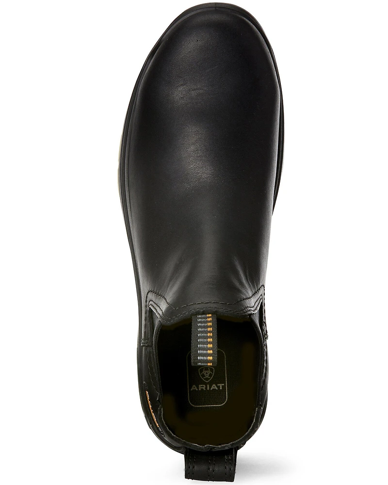 Ariat Men's Turbo Chelsea Waterproof Work Boots - Carbon Toe