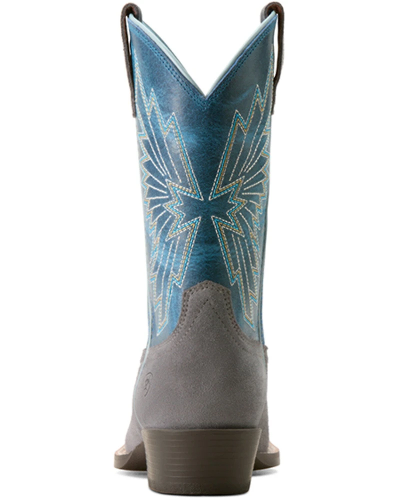 Ariat Boys' Decatur Suede Western Boots - Square Toe
