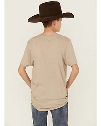 Cody James Boys' Cowboy Sketch Short Sleeve Graphic T-Shirt