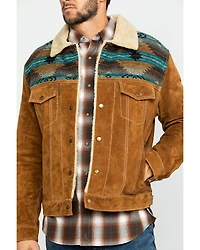 Scully Men's Boar Suede Jean Jacket