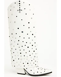 Azalea Wang Women's Madlock Tall Western Boots - Snip Toe
