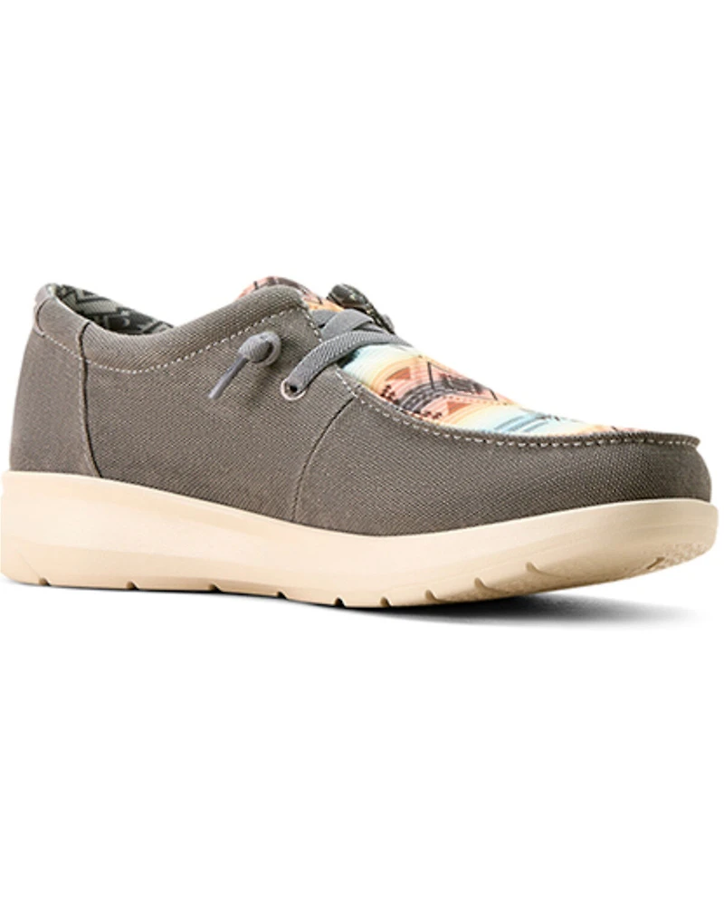 Ariat Men's Hilo Southwestern Print Casual Shoes - Moc Toe