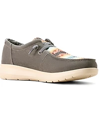 Ariat Men's Hilo Southwestern Print Casual Shoes - Moc Toe