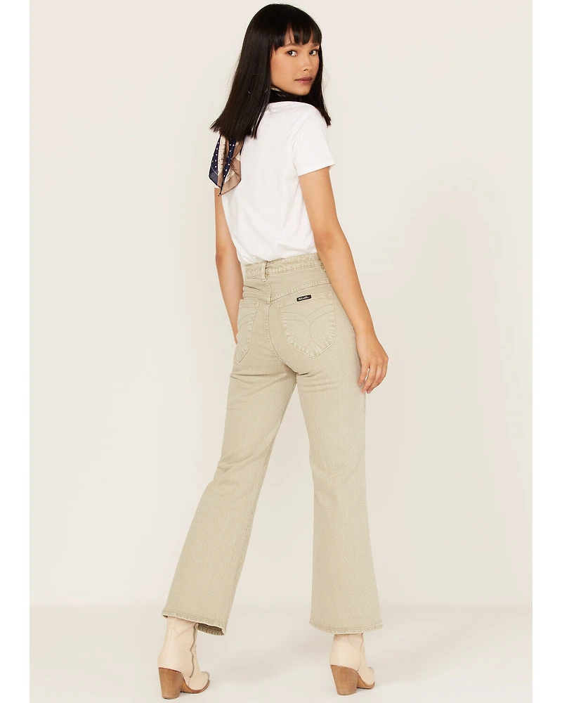 Rolla's Women's High Rise Eastcoast Cropped Flare Jeans