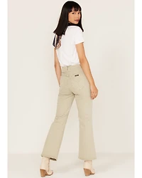 Rolla's Women's High Rise Eastcoast Cropped Flare Jeans