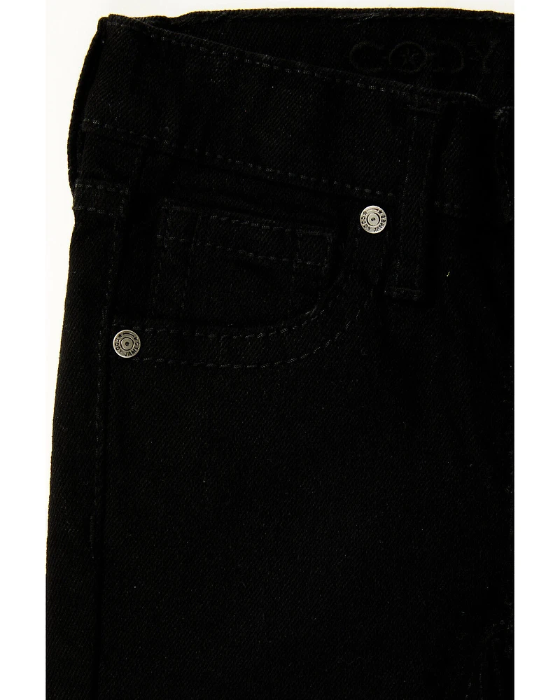Cody James Toddler Boys' Night Rider Slim Bootcut Comfort Stretch Denim Jeans