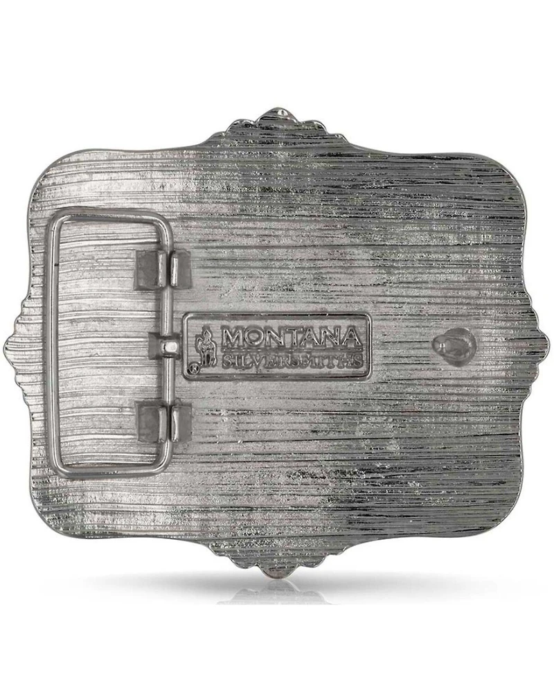 Montana Silversmiths Men's Code Of The West Belt Buckle