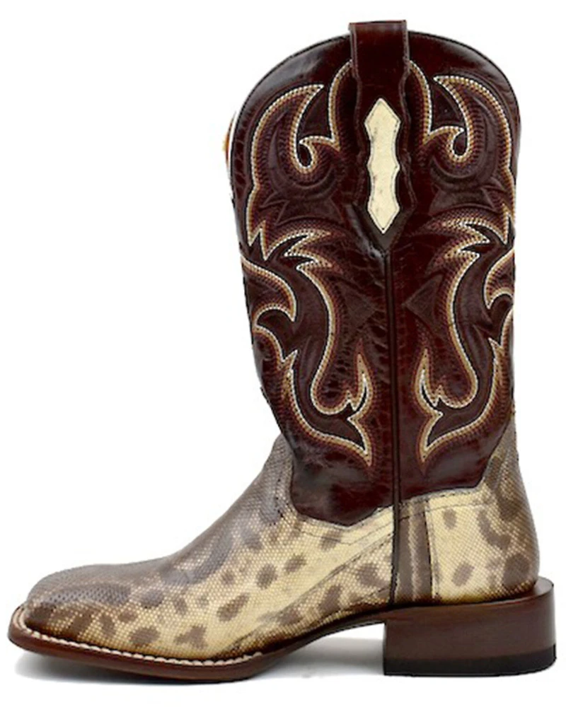 Dan Post Women's Karung Exotic Western Boots - Broad Square Toe