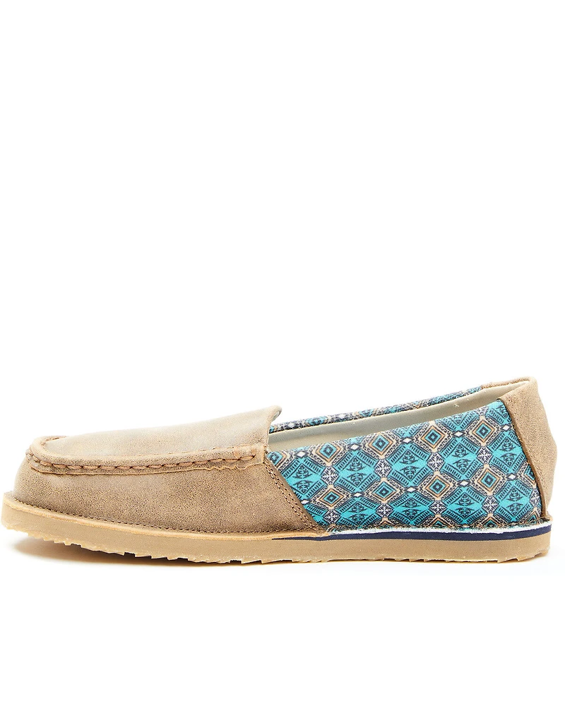 Wrangler Women's Loafer Shoes - Moc Toe