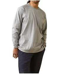 Ariat Men's FR Air Shock Long Sleeve Graphic Work T-Shirt