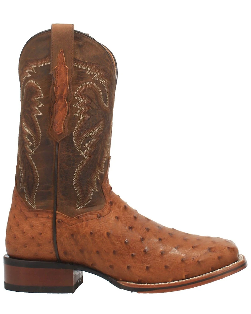 Dan Post Men's Brown Alamosa Western Boots - Broad Square Toe
