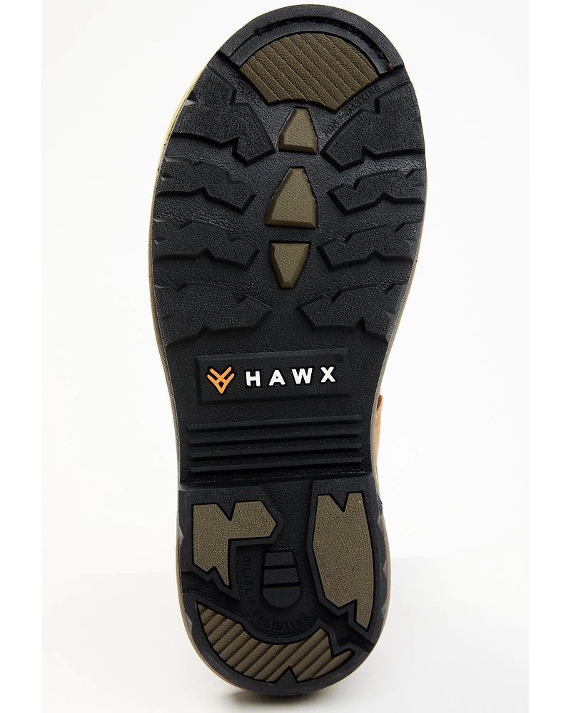 Hawx Men's 8" Crew Chief Internal Met Guard Work Boots - Composite Toe