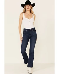Levi's Women's 725 Lapis Dark Horse Bootcut Jeans