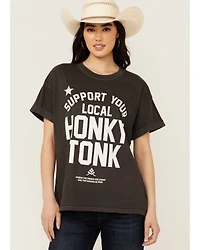 Girl Dangerous Women's Honky Tonk Short Sleeve Graphic Tee