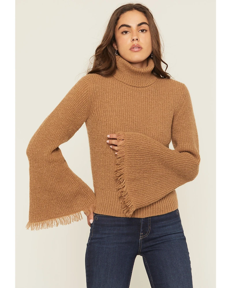 Shyanne Women's Bell Sleeve Marled Sweater