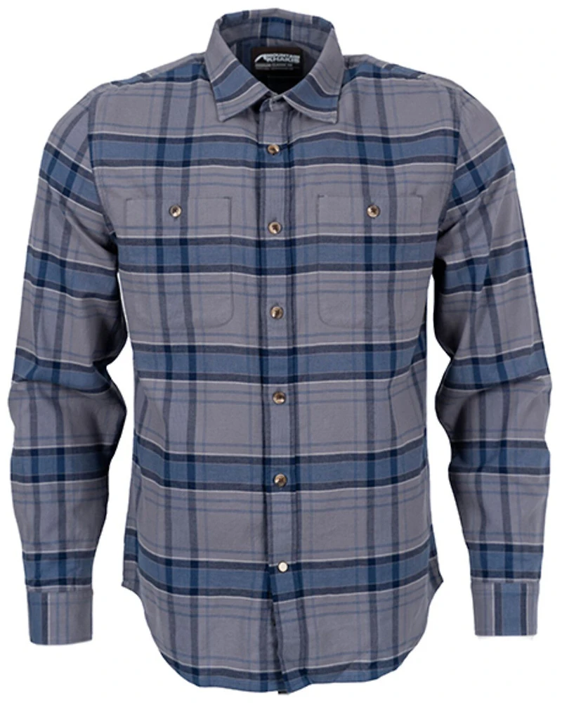 Mountain Khakis Men's Nebo Plaid Print Long Sleeve Button-Down Western Shirt