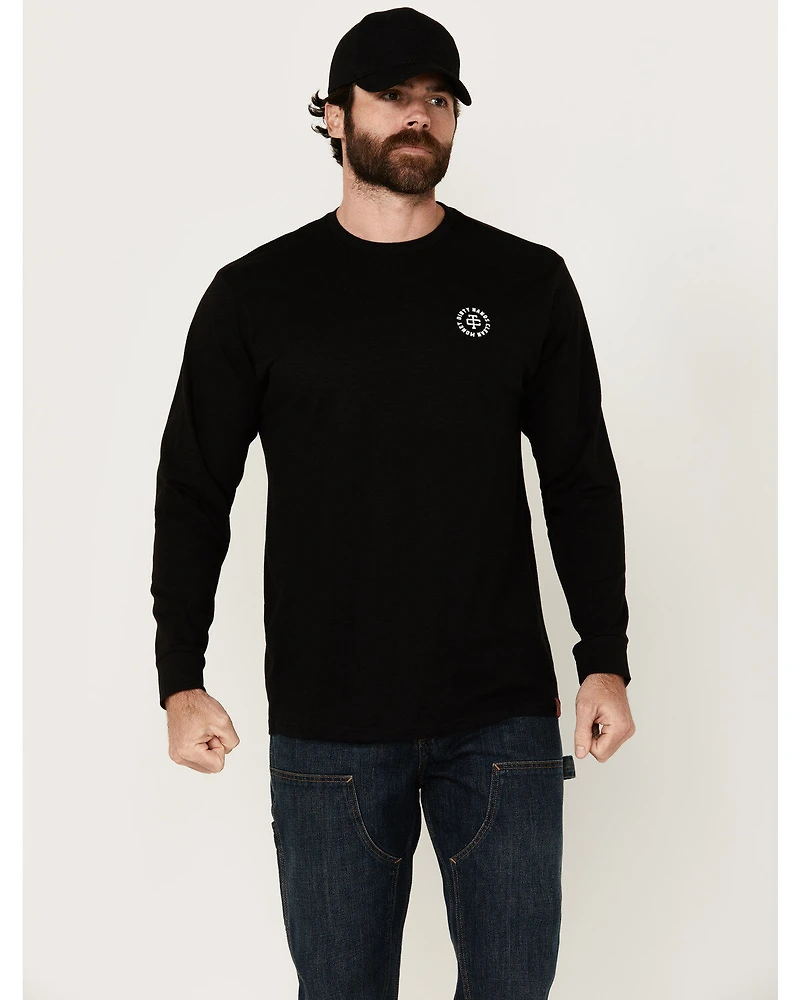 Troll Co Men's Twisting Wrenches Long Sleeve Graphic T-Shirt