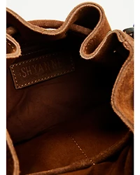 Shyanne Women's Danica Suede Fringe Crossbody Bag