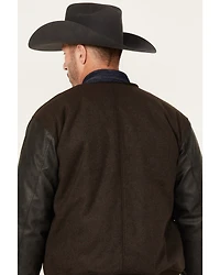 Cody James Men's Brighton Varsity Wool Jacket