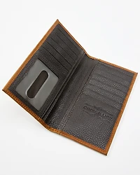 Cody James Men's Crocodile Embossed Rodeo Wallet