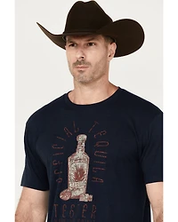 Moonshine Spirit Men's Tequila Tester Short Sleeve Graphic T-Shirt