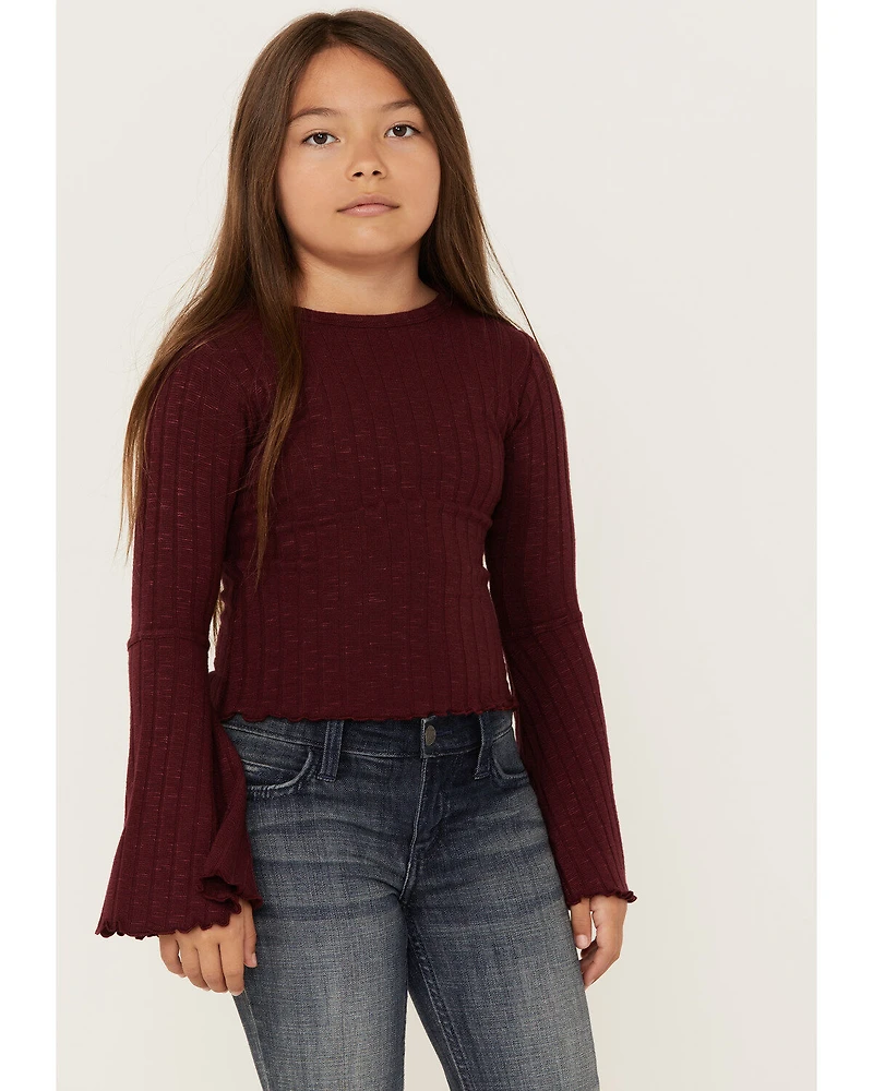 Shyanne Girls' Long Sleeve Bell Shirt