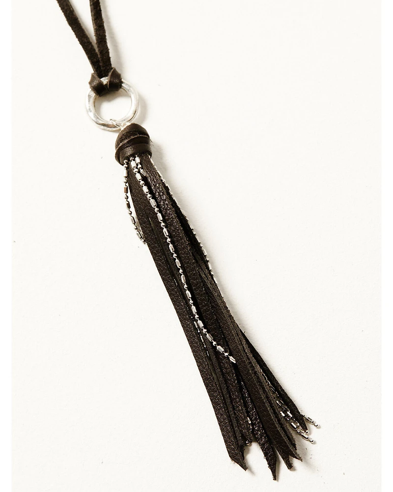 Shyanne Women's Dakota Layered Leather Necklace