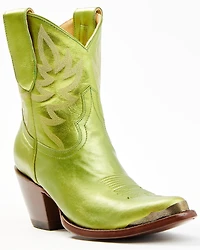 Idyllwind Women's Envy Metallic Fashion Leather Western Booties - Round Toe