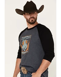 Cody James Men's Canyon Bronco Graphic Raglan T-Shirt