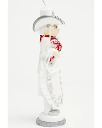 Kurt Adler Hollywood Rhinestone Cowgirl Nutcracker Ornament
