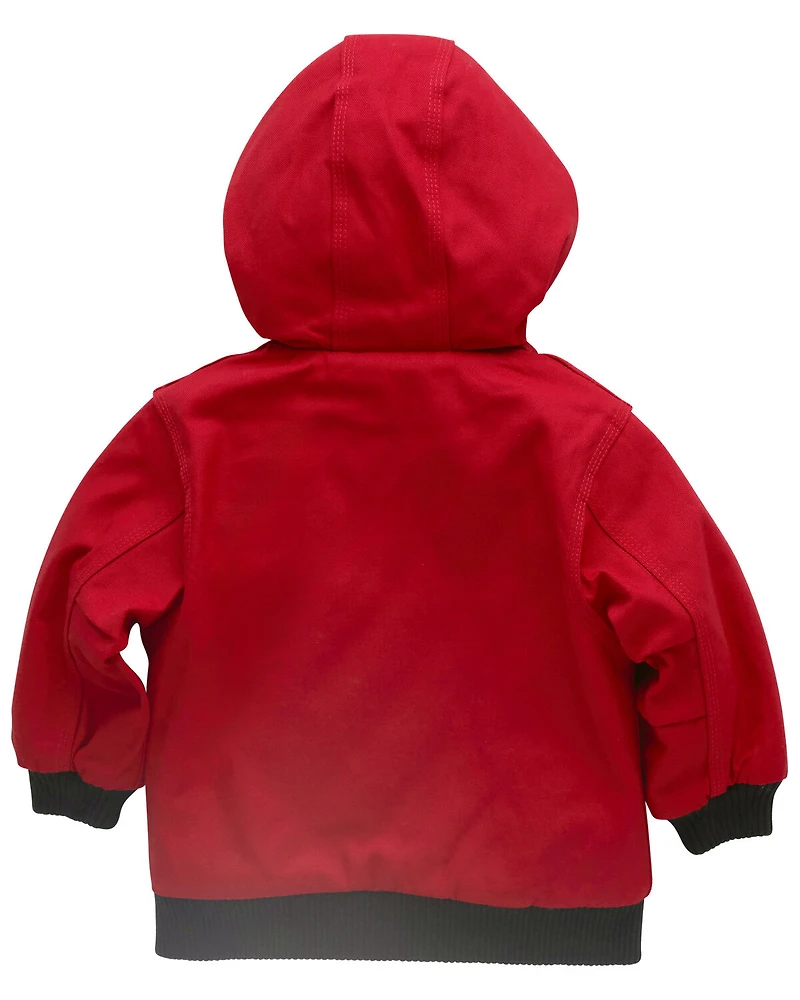 Carhartt Toddler Boys' Canvas Insulated Hooded Jacket