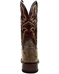 Dan Post Women's Karung Exotic Western Boots - Broad Square Toe