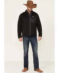 Ariat Men's Bluff Jersey Softshell Zip-Front Jacket