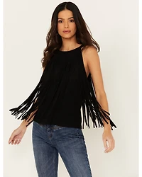Idyllwind Women's Madie Faux Suede Fringe Tank