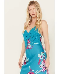 Free People Women's Forever Yours Floral Sleeveless Maxi Dress