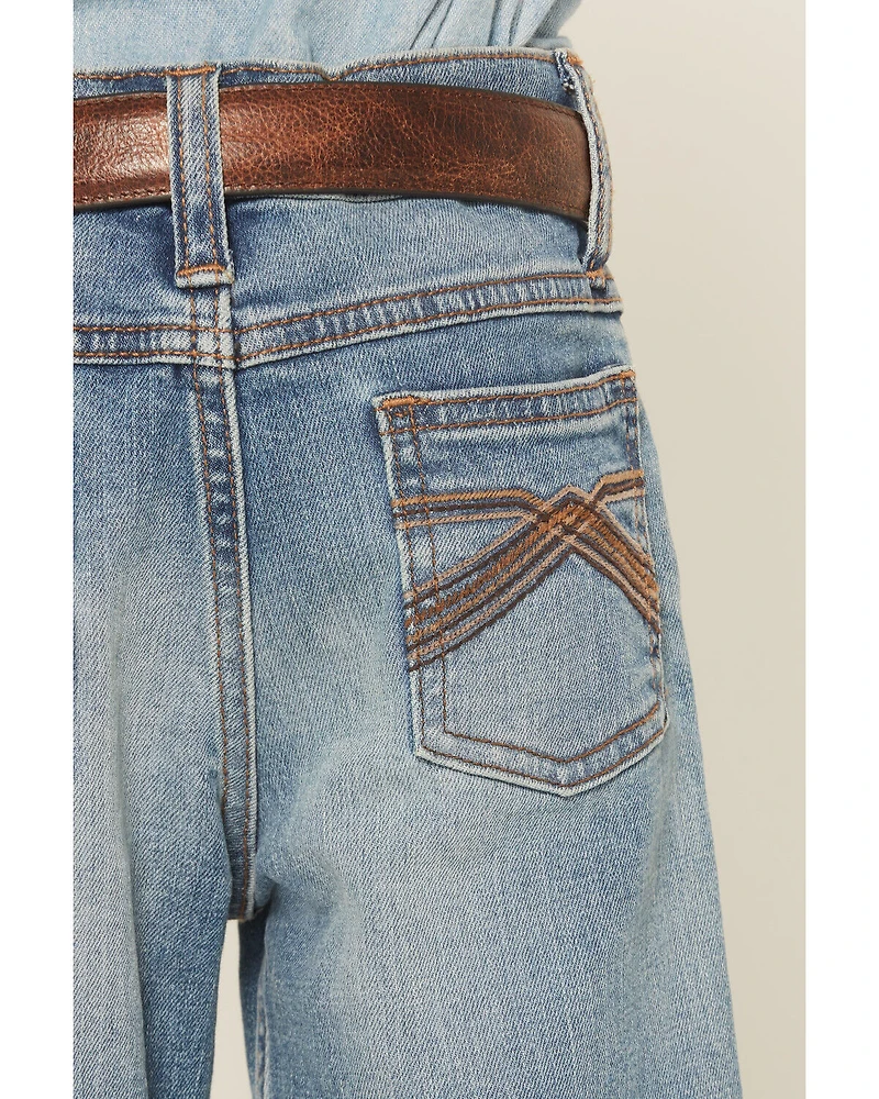 Wrangler 20X Little Boys' Wright 42 Vintage Bootcut Stretch Denim Jeans