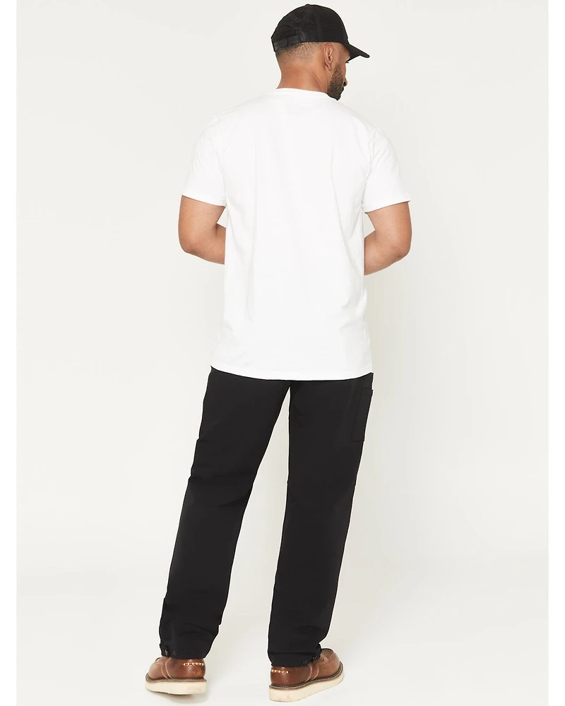 Thorogood Men's Infinity DWR Soft Shell Relaxed Straight Stretch Work Pants