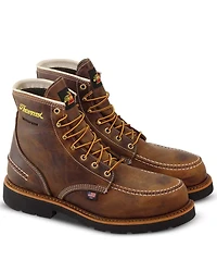Thorogood Men's Crazyhorse USA Waterproof Work Boots - Steel Toe