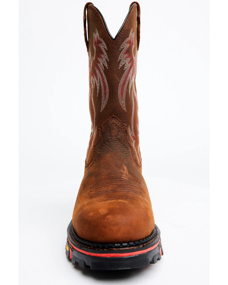 Cody James Men's Decimator Dirty Dog Pull On Work Boots - Composite Toe