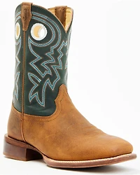 Justin Men's Frontier Western Boots - Broad Square Toe