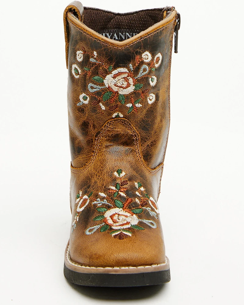 Shyanne Toddler Girls' Little Bitty Masie Western Boots - Broad Square Toe