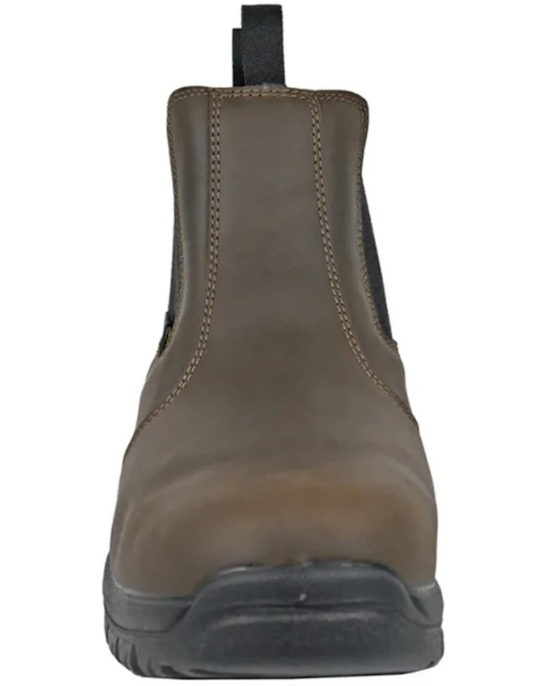 Hoss Men's Met Guard Waterproof Cheslea Work Boots - Composite Toe
