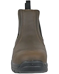 Hoss Men's Met Guard Waterproof Cheslea Work Boots - Composite Toe