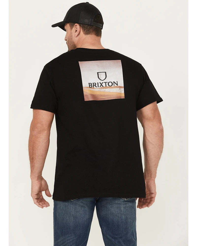 Brixton Men's Alpha Square Short Sleeve Graphic T-Shirt