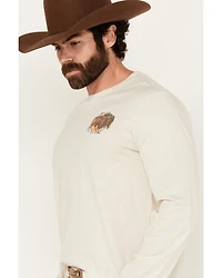 Rock & Roll Denim Men's Buffalo Long Sleeve Graphic T-Shirt