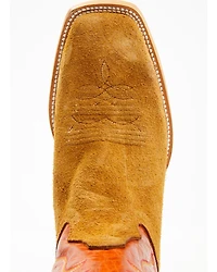 Hondo Boots Men's Roughout Western - Broad Square Toe