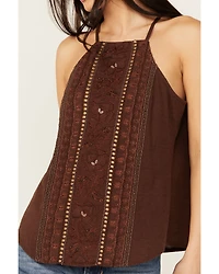 Shyanne Women's Embellished Halter Tank