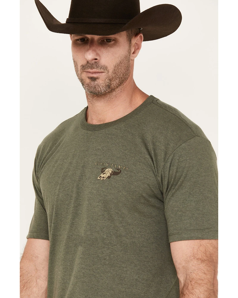 Cody James Men's Head West Short Sleeve Graphic T-Shirt