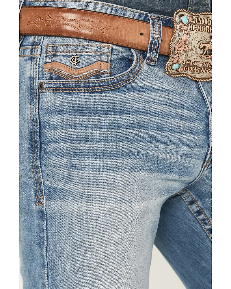 Cody James Men's Gunner Wash Jackson Slim Straight Stretch Denim Jeans